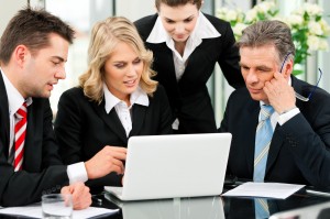 Business - Besprechung in einem Büro